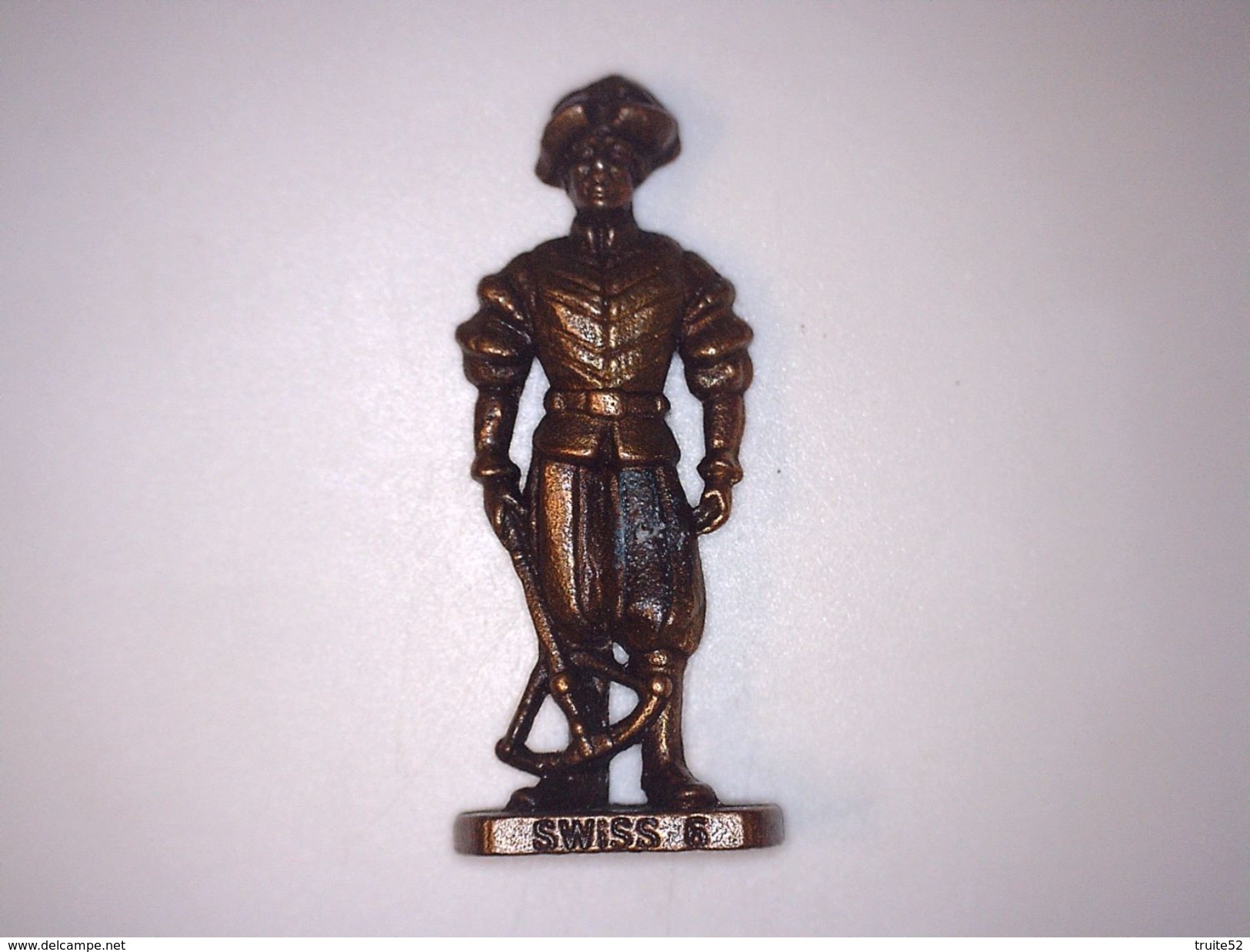 FIGURINE KINDER METAL SOLDAT SWISS (suisse) N°6 - Metallfiguren