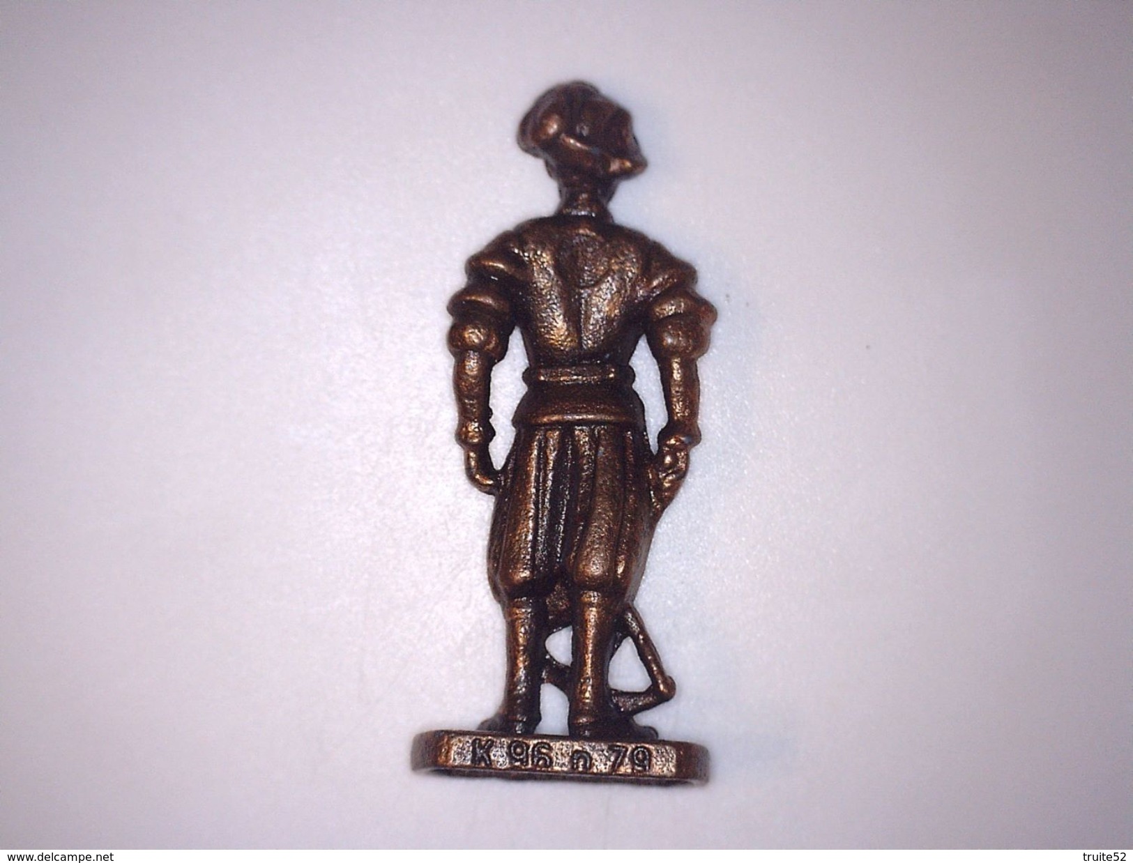 FIGURINE KINDER METAL SOLDAT SWISS (suisse) N°6 - Figurillas En Metal