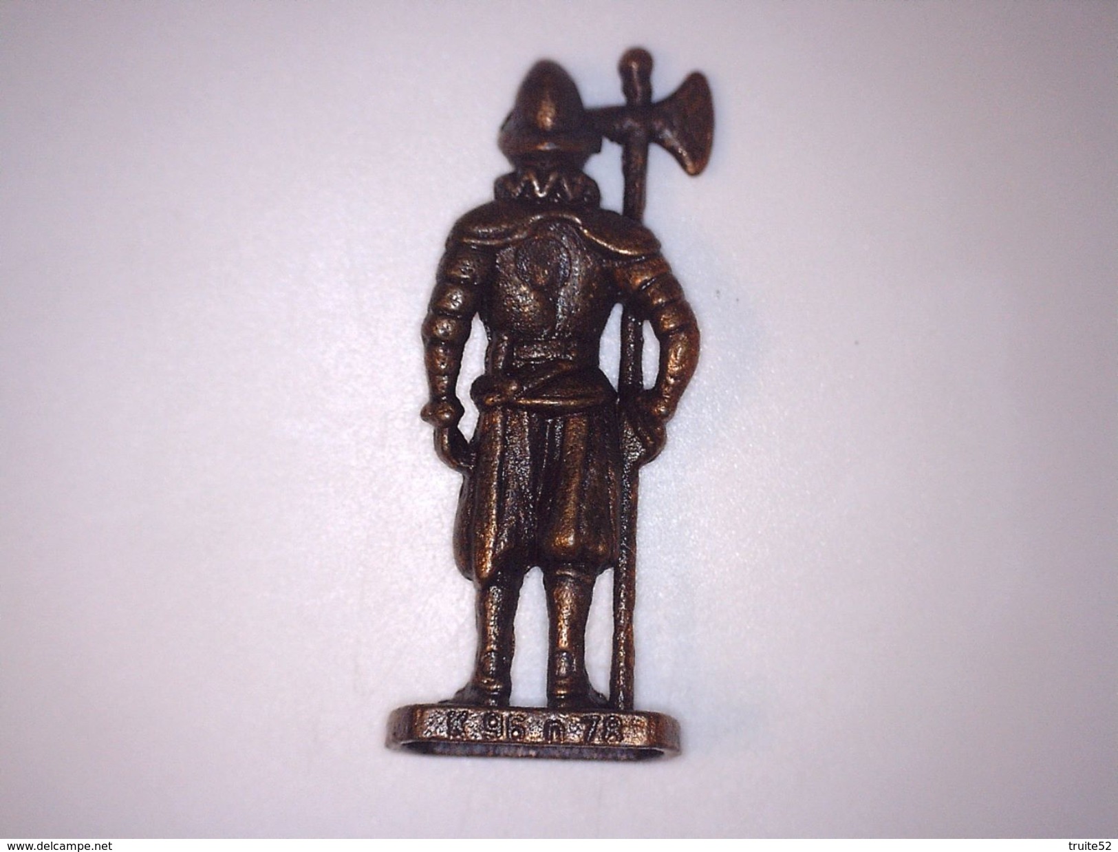 FIGURINE KINDER METAL SOLDAT SWISS (suisse) N°5 - Figurines En Métal