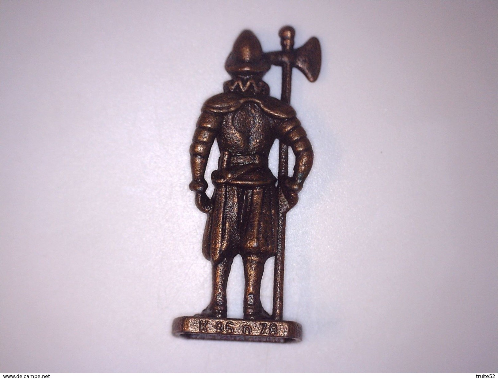 FIGURINE KINDER METAL SOLDAT SWISS (suisse) N°5 - Figurines En Métal