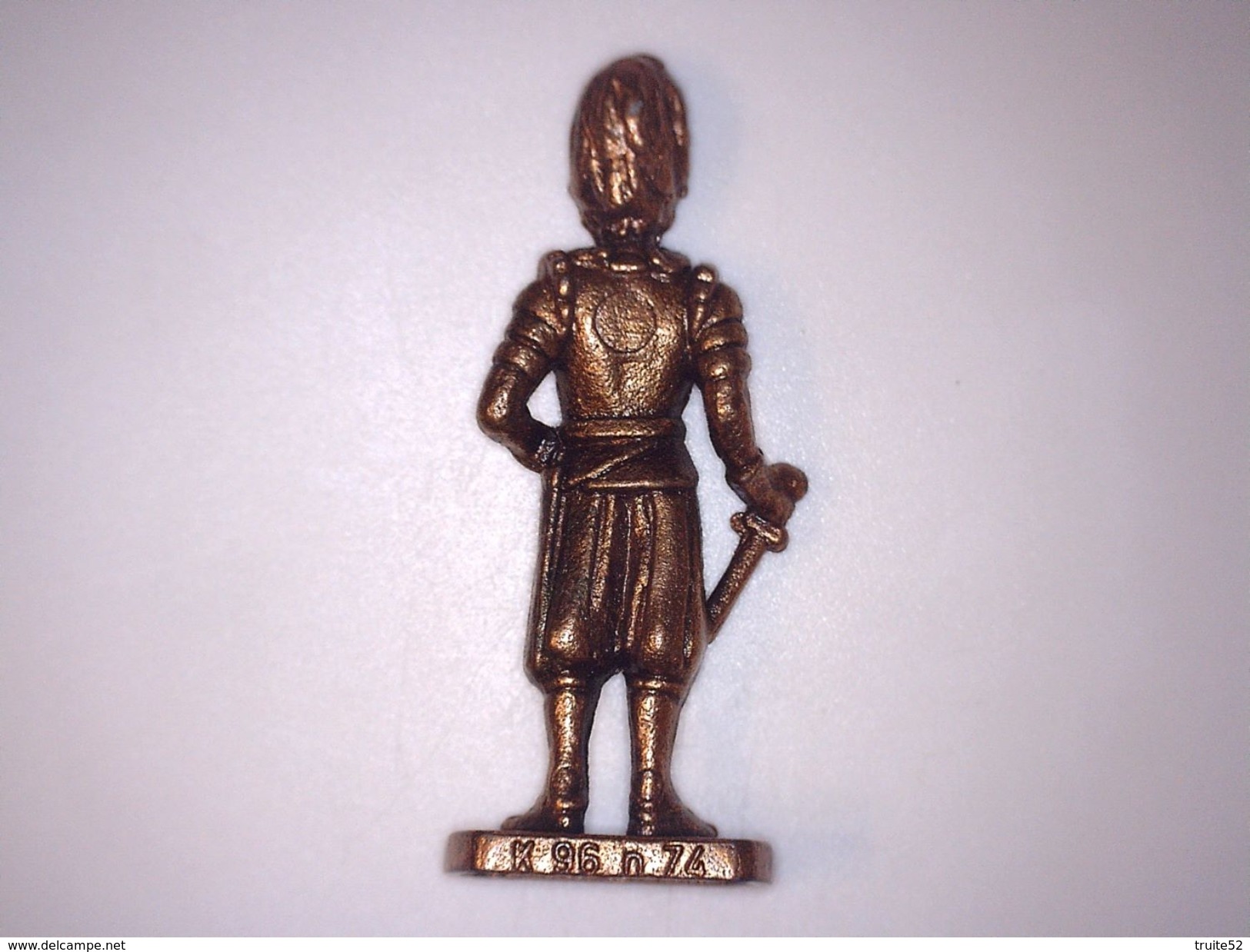 FIGURINE KINDER METAL SOLDAT SWISS (suisse) N°1 - Figurines En Métal