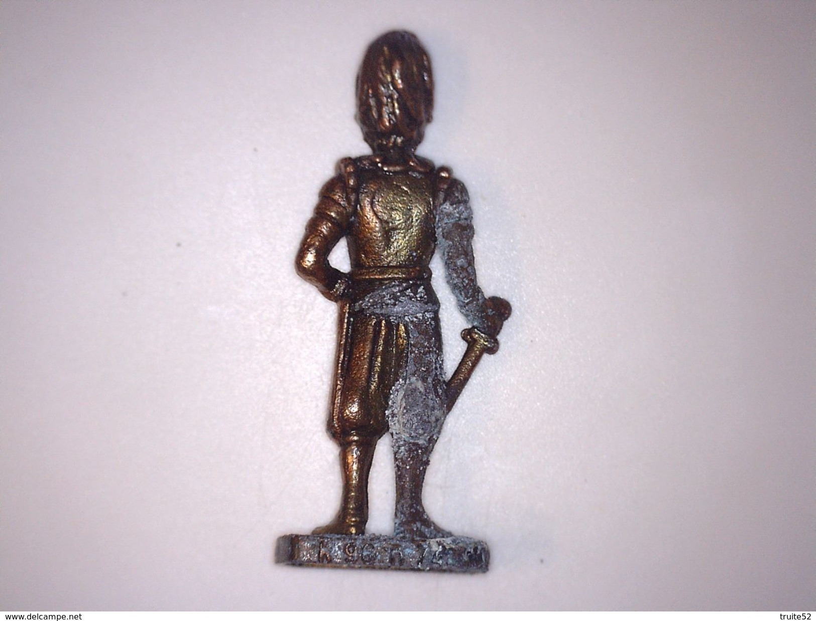 FIGURINE KINDER METAL SOLDAT SWISS (suisse) N°1 - Figurines En Métal