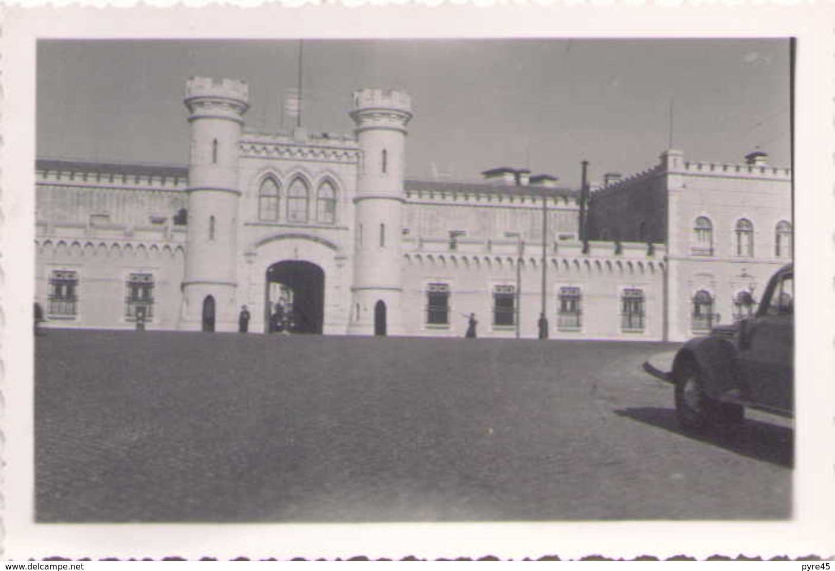 PHOTO PORTUGAL LISBONNE LA PRISON FEVRIER 1949 9 X 6 CM - Lieux