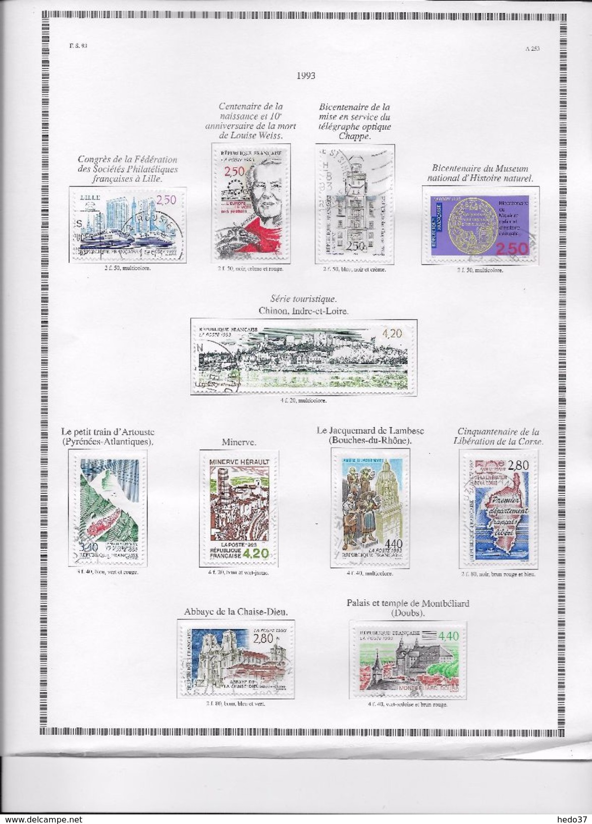 France Collection Vendue Page Par Page - Timbres Oblitérés - TB - Oblitérés