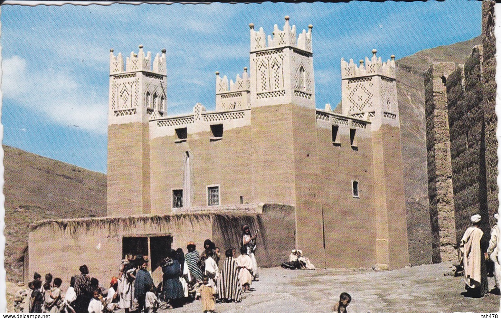 MAROC-----PITTORESQUE--casbah Du Moyen-atlas--voir  2 Scans - Autres & Non Classés