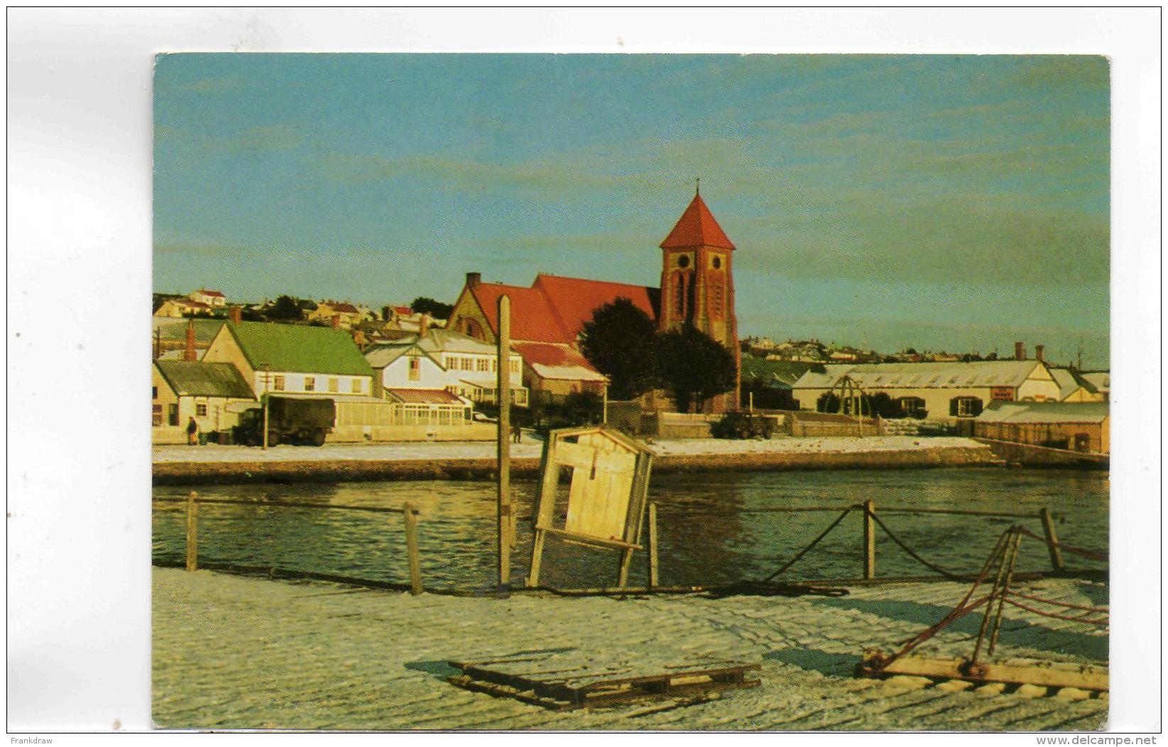 Postcard - Port Stanley Cathedral, East Falkland - Posted But Date Obscuresd - Card No.l6sp7000 Very Good - Sin Clasificación