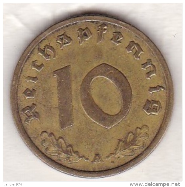 10 Reichspfennig 1939 A (BERLIN) .  Bronze-aluminium - 10 Reichspfennig