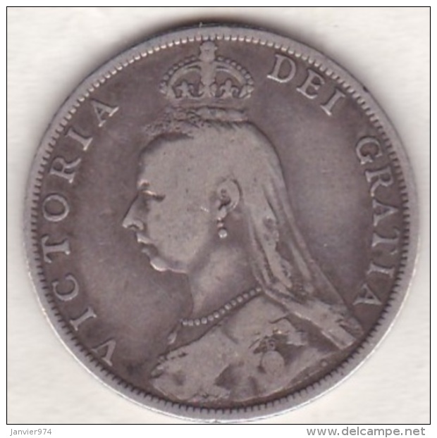 Grande Bretagne. One Florin 1891. Victoria ,en Argent - J. 1 Florin / 2 Shillings
