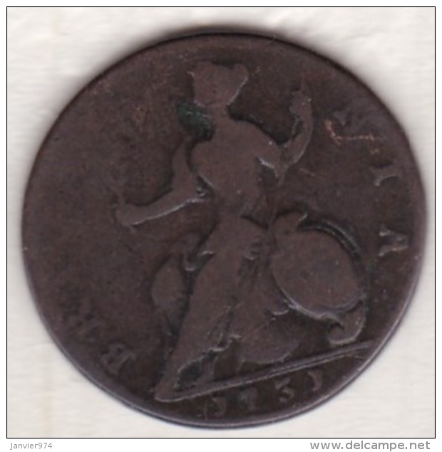 Grande Bretagne.Half Penny 1731, George II - B. 1/2 Penny