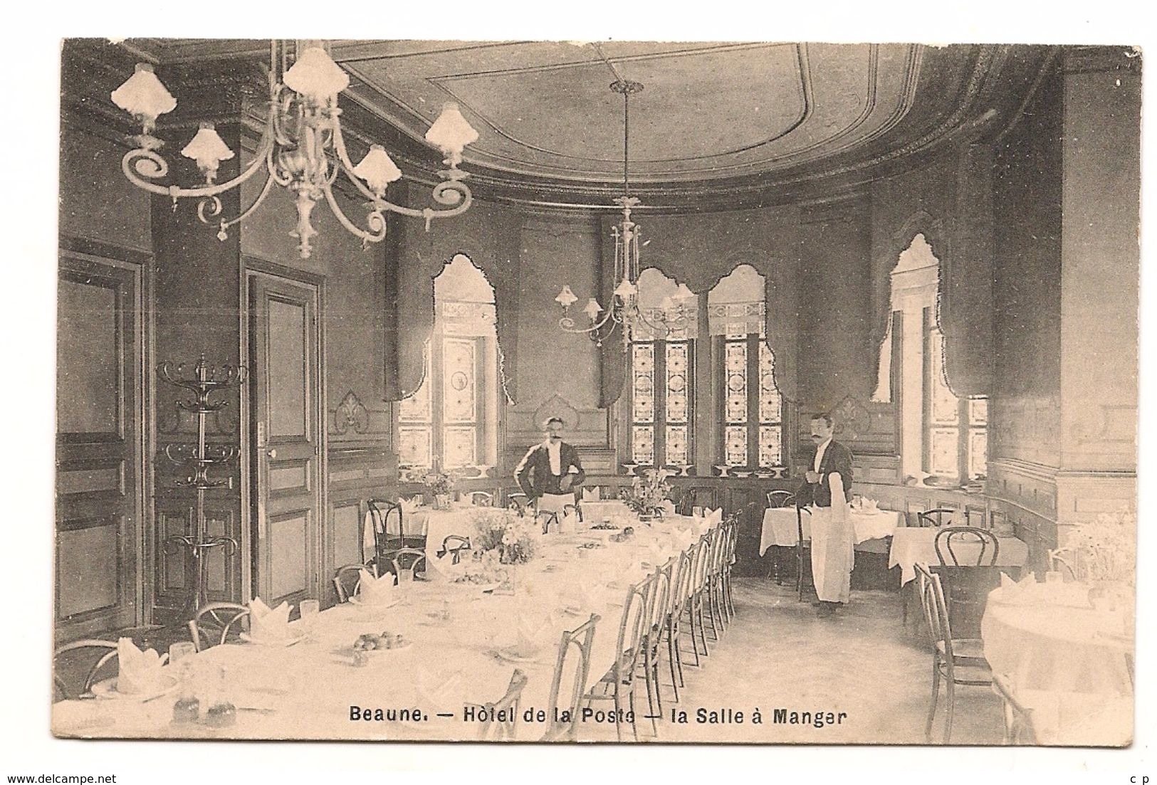 Beaune - Hotel De La Poste - Salle A Manger  -  CPA° - Beaune