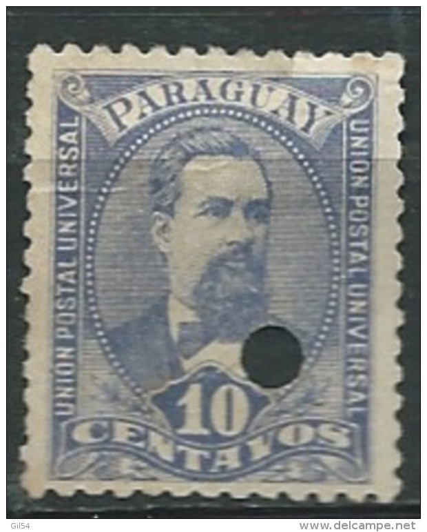 Paraguay     - Yvert N° 33 A Perforé   -  Bce7111 - Paraguay