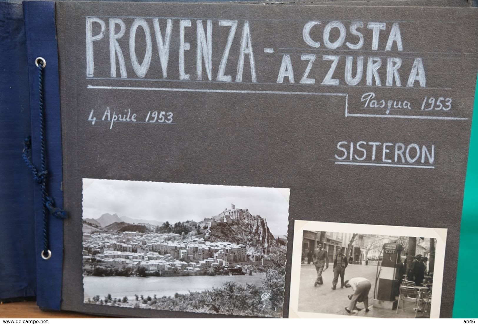 ALBUM Della Provenza-Costa Azzurra- 1953-SISTERON_EX En PROVENCE_MARSIGLIA_CASSIS_LA CIOTAT_BANDOL_TOLONE_St TROPEZ .... - Albums & Collections