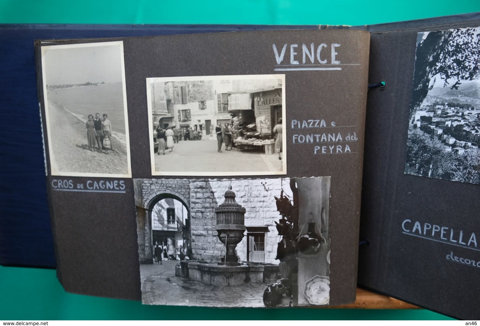 ALBUM della Provenza-Costa Azzurra- 1953-SISTERON_EX en PROVENCE_MARSIGLIA_CASSIS_LA CIOTAT_BANDOL_TOLONE_St TROPEZ ....