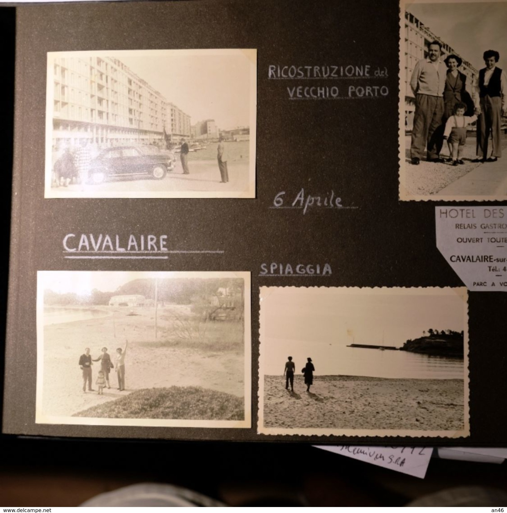 ALBUM della Provenza-Costa Azzurra- 1953-SISTERON_EX en PROVENCE_MARSIGLIA_CASSIS_LA CIOTAT_BANDOL_TOLONE_St TROPEZ ....