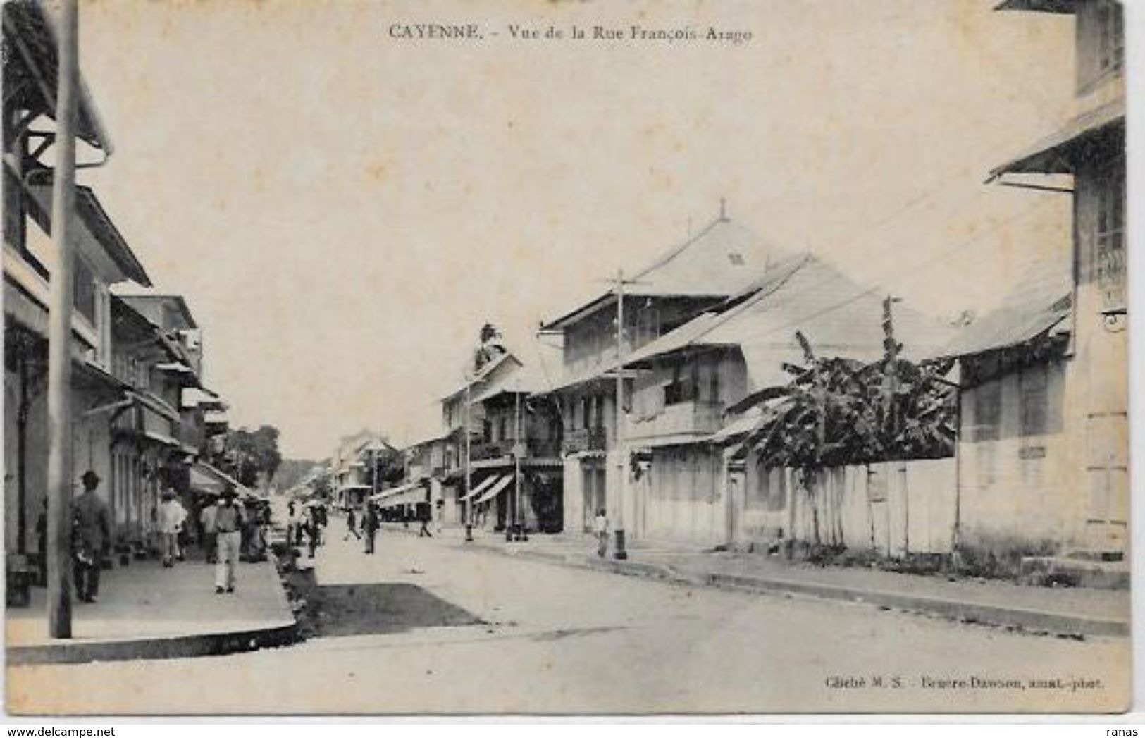 CPA Guyane Cayenne Non Circulé - Cayenne