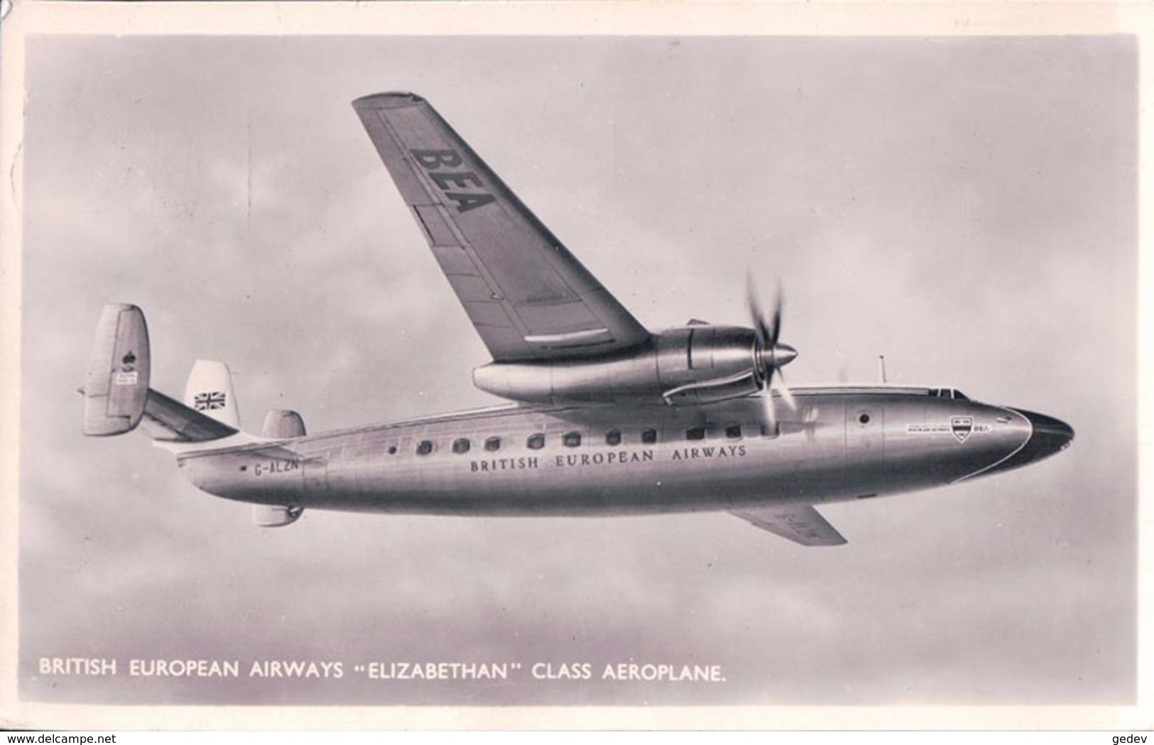 Aviation, Elisabethhan De British European Aiways (25454) - 1946-....: Moderne