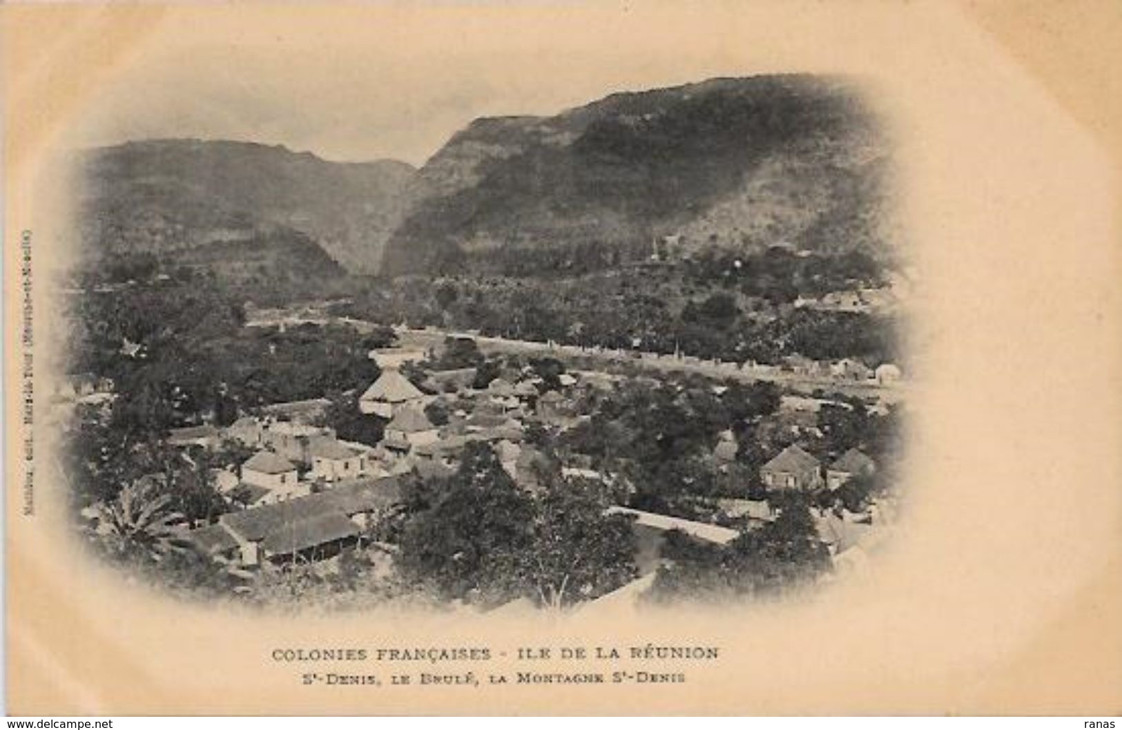 CPA Ile De La Réunion Non Circulé Saint Denis - Saint Denis