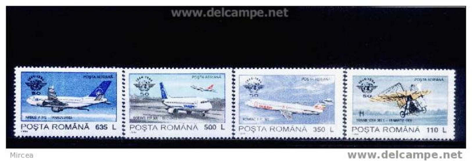Roumanie 1994 - Yv.no.PA 315/8 Neufs** - Ongebruikt