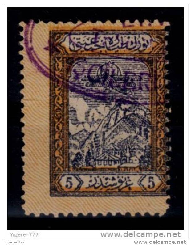 (T009) 1927 TURKEY STAMPS IN AID OF TURKISH AVIATION SOCIETY STAMPS USED - Luftpost