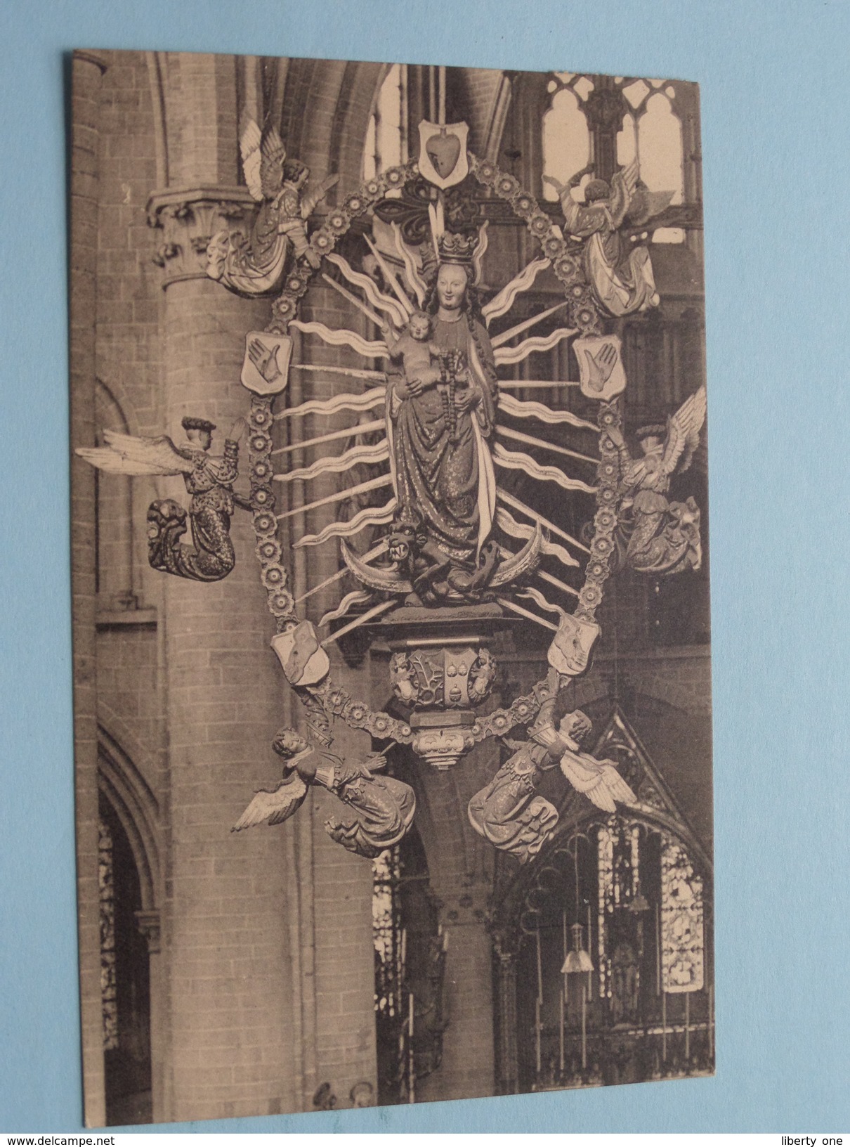 Het Hangende Mariabeeld - Léau ( Ch. Peeters ) Anno 1933 ( Zie Foto Voor Detail ) !! - Zoutleeuw