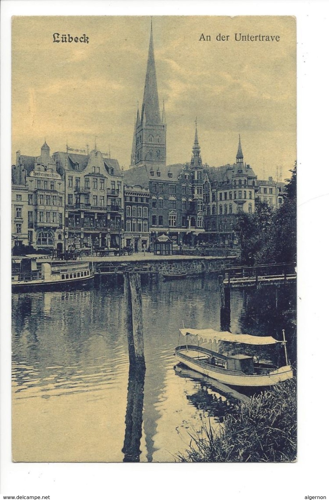 17580 - Lübeck An Der Untertrave Barque - Luebeck