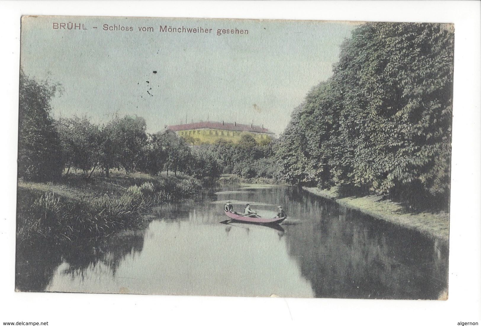 17584 - Brühl Schloss Vom Mönchweiher Gesehen Barque - Bruehl