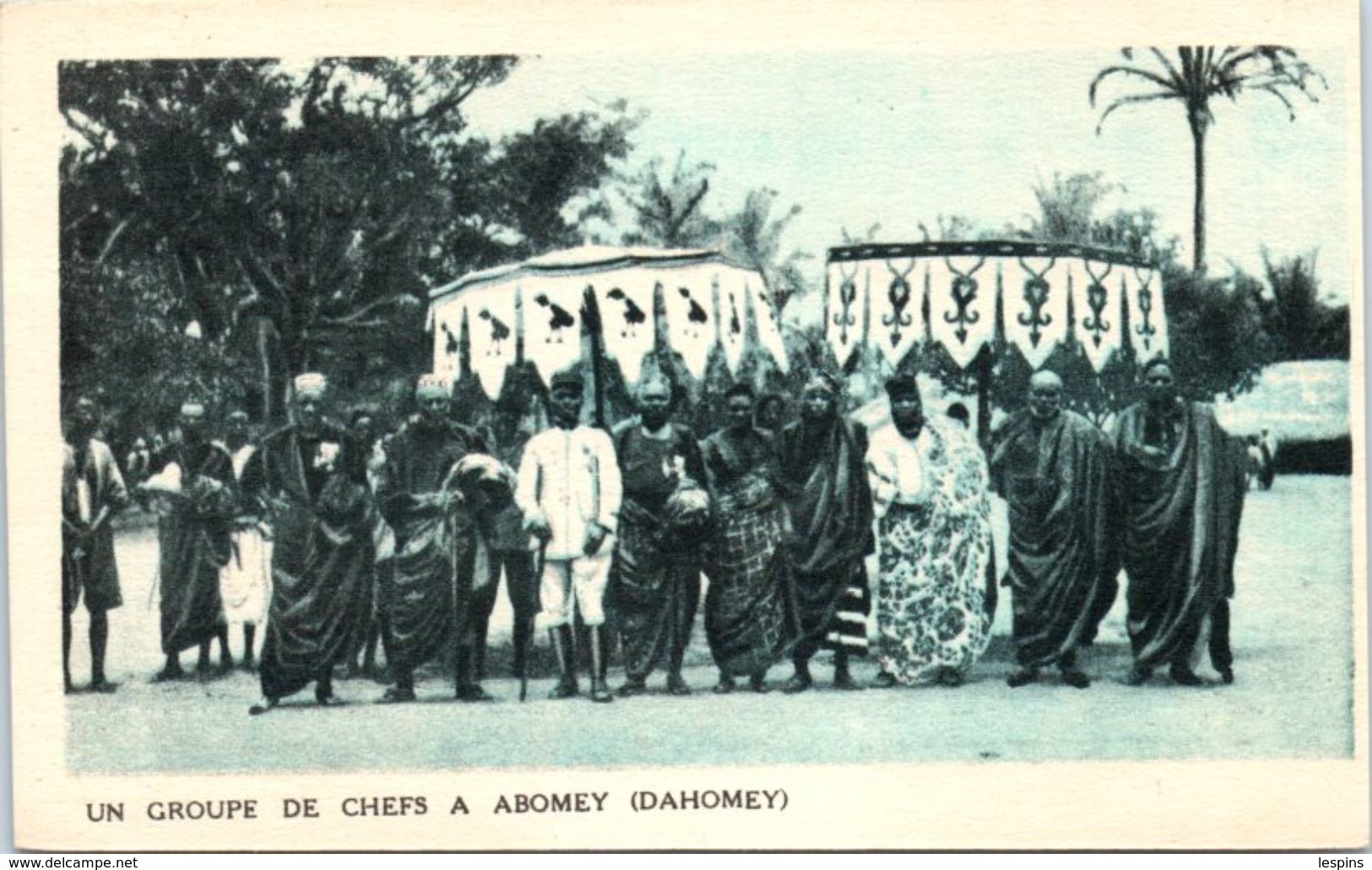 AFRIQUE --  DAHOMEY --  Un Groupe De Chefs à Abomey - Dahomey