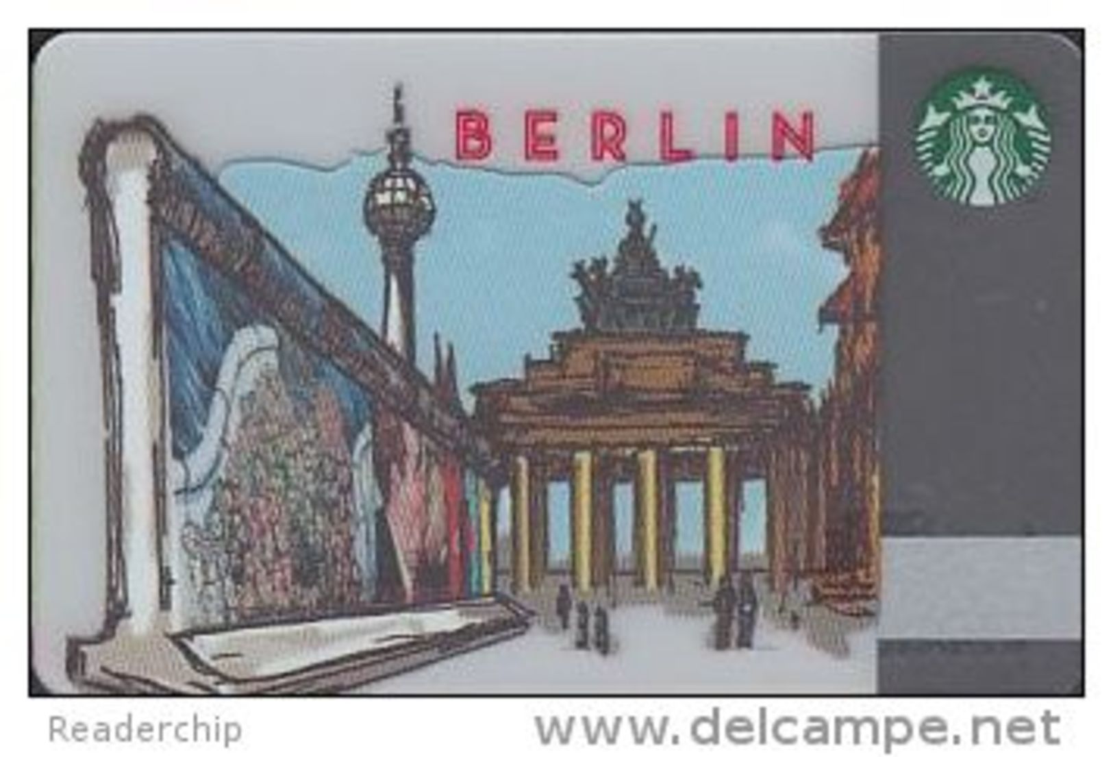 GERMANY Gift-card  Starbucks - Berlin - 6106 - Gift Cards