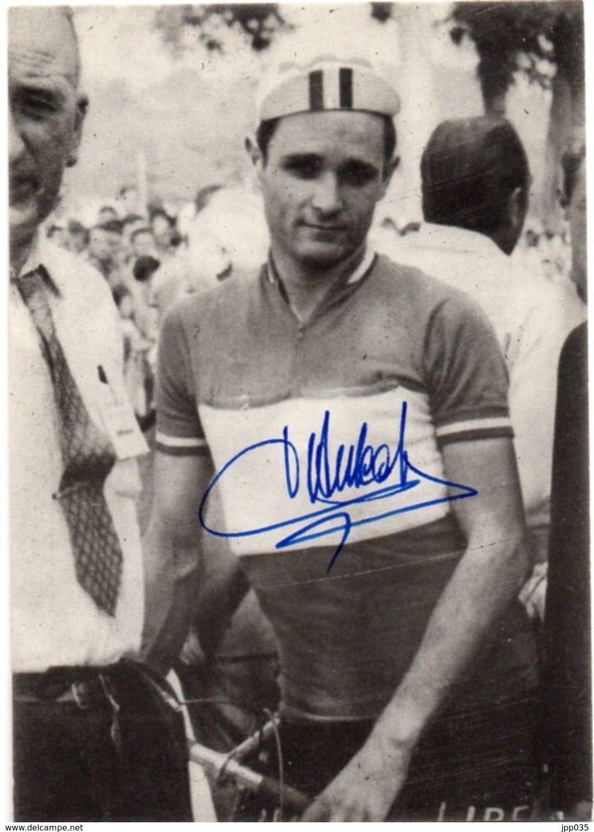 CYCLISME TOUR  DE  FRANCE  Autographe  HENRY ANGLADE - Wielrennen