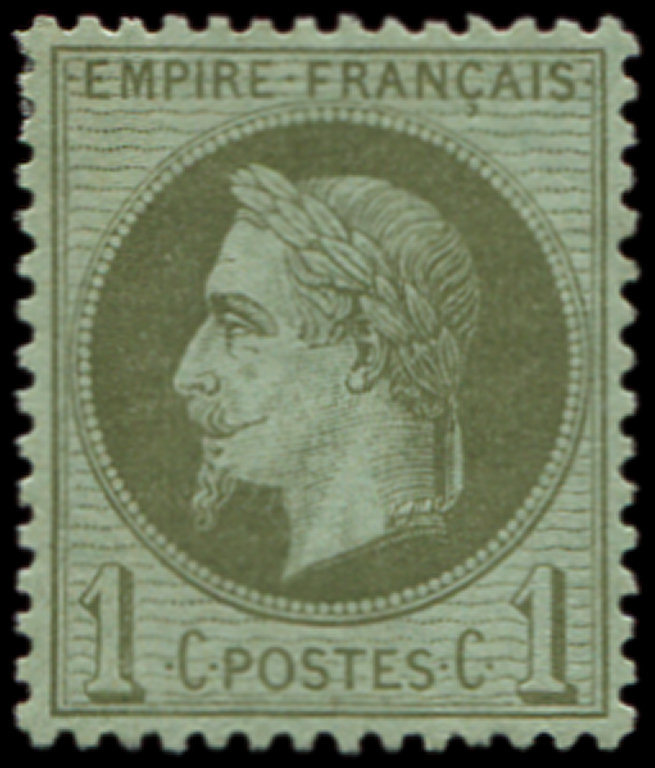 * 25    1c. Bronze, Bien Centré, TB - 1863-1870 Napoléon III Lauré