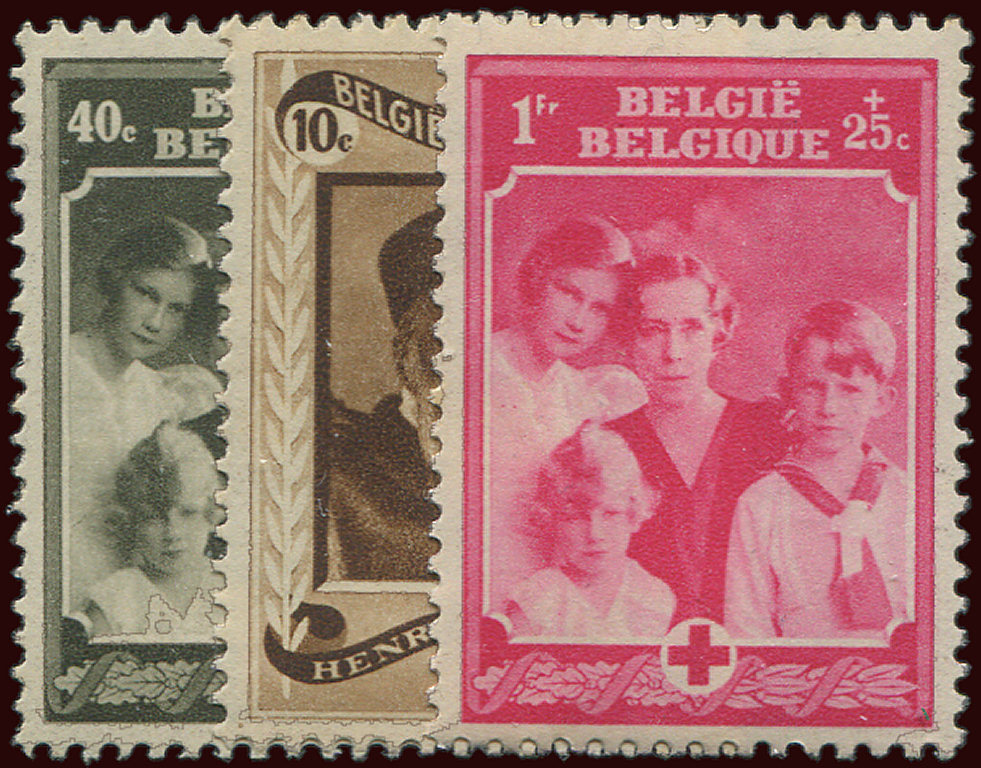 ** BELGIQUE 493/503 : 75 Ans De La Croix Rouge, La Série, TB - Autres & Non Classés