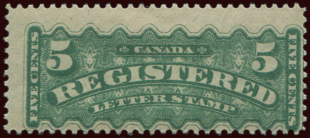 * CANADA Timbres Pour Lettres Chargées 2 : 5c. Vert-jaune, TB - Autres & Non Classés