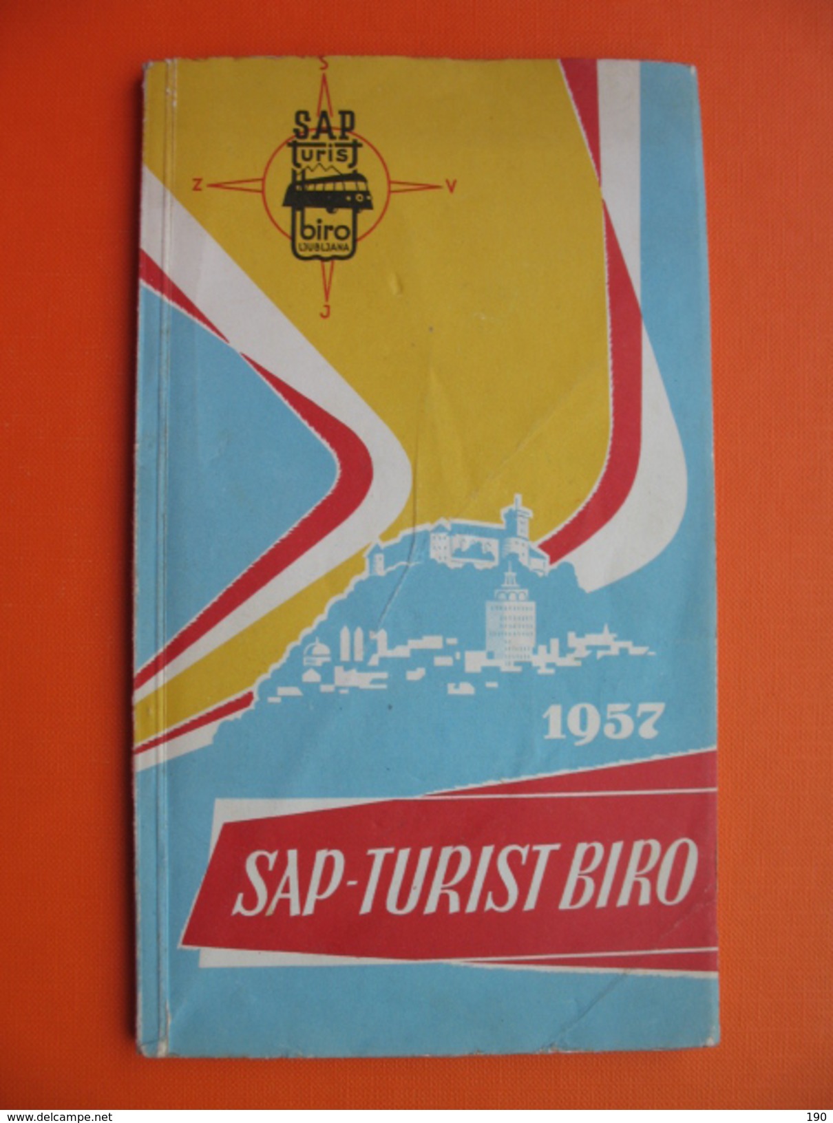 SAP-TURIST BIRO LJUBLJANA.BUS-VOZNI RED - Europa