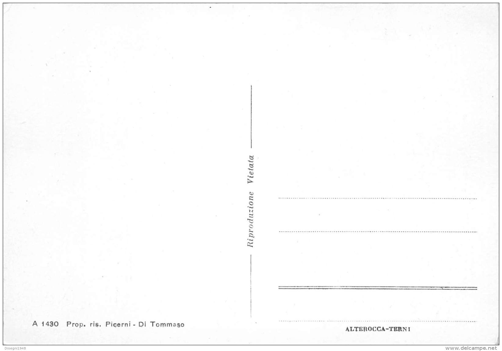 07076 "CALVELLO - PANORAMA (PZ)" CART. ILL. ORIG. NON SPED. - Andere & Zonder Classificatie