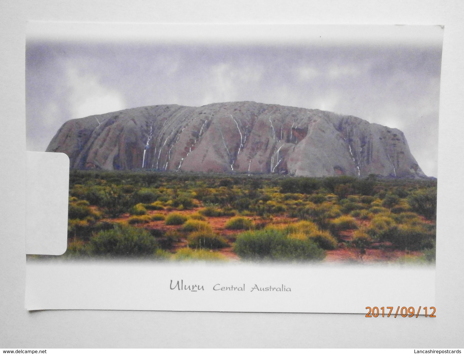 Postcard Uluru Central Australia My Ref B21877 - Outback