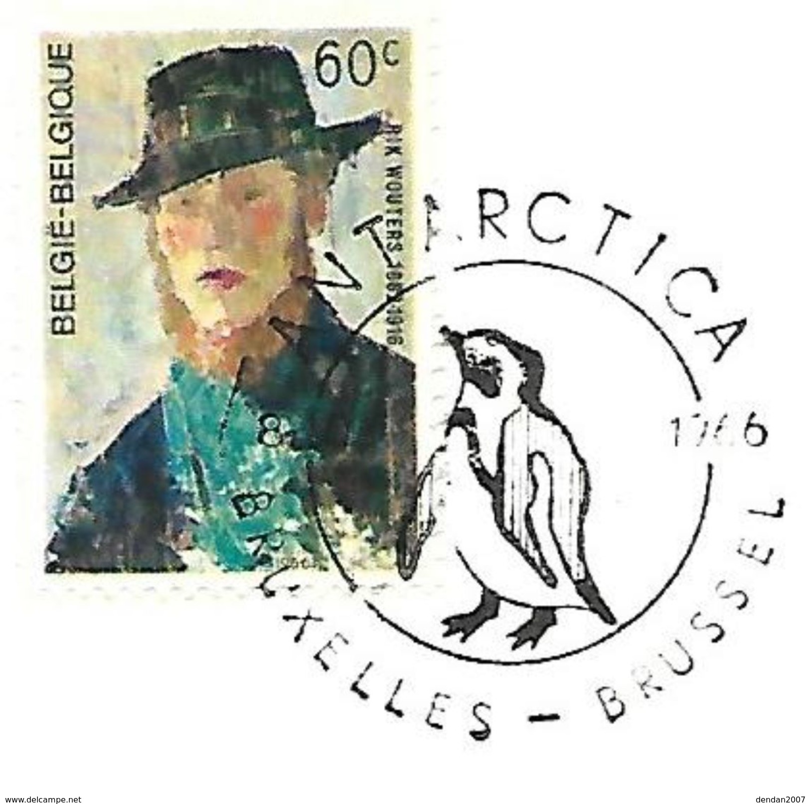 Belguim 1966 Brussel Antarctica - Penguin - Pinguïns & Vetganzen