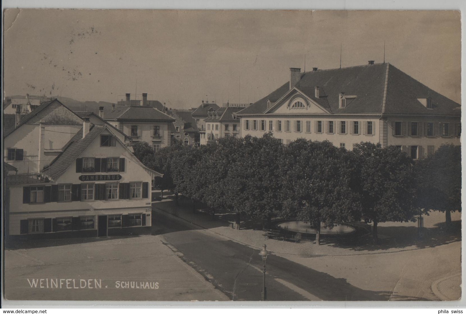 Weinfelden - Schulhaus & Gambrinus - Weinfelden