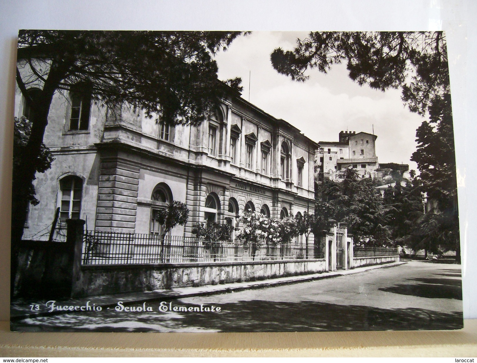 Firenze - Fucecchio - Scuola Elementare - Scuole - Neg. P. Caponi  - Vera Foto - 2 Scans. - Firenze (Florence)