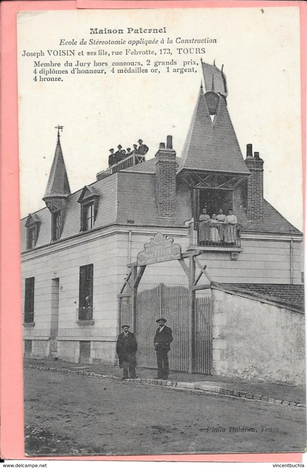 Maison Paternel - Ecole De Stéréotomie Appliquée à La Construction Joseph Voisin Animée - Tours