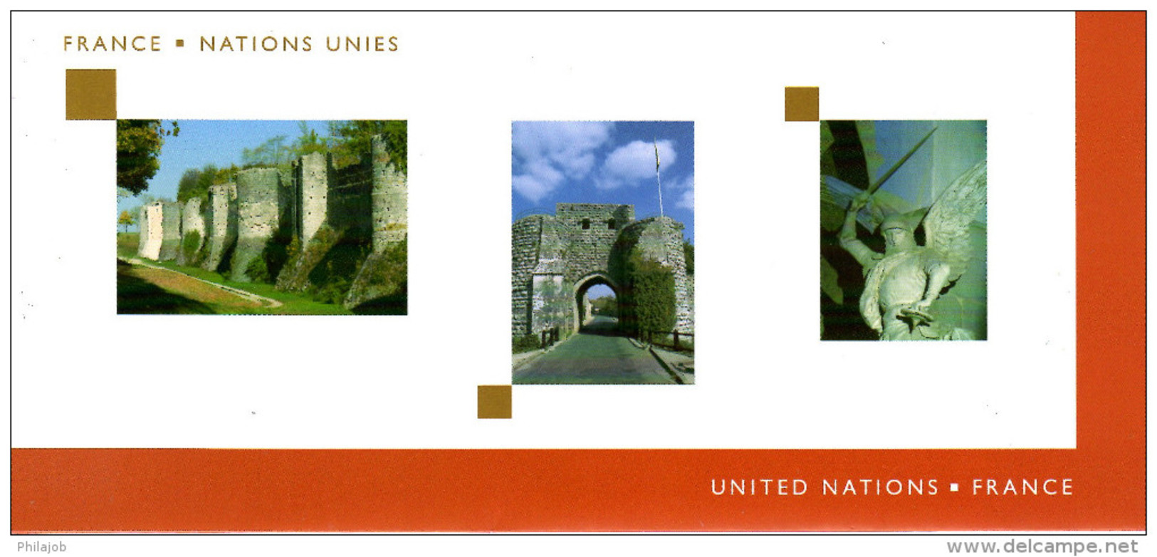 &#128509; " FRANCE ONU UNESCO / TOUR EIFFEL " Sur Emission Commune De 2006 SOUS BLISTER . N°YT 3923 24 - Gezamelijke Uitgaven