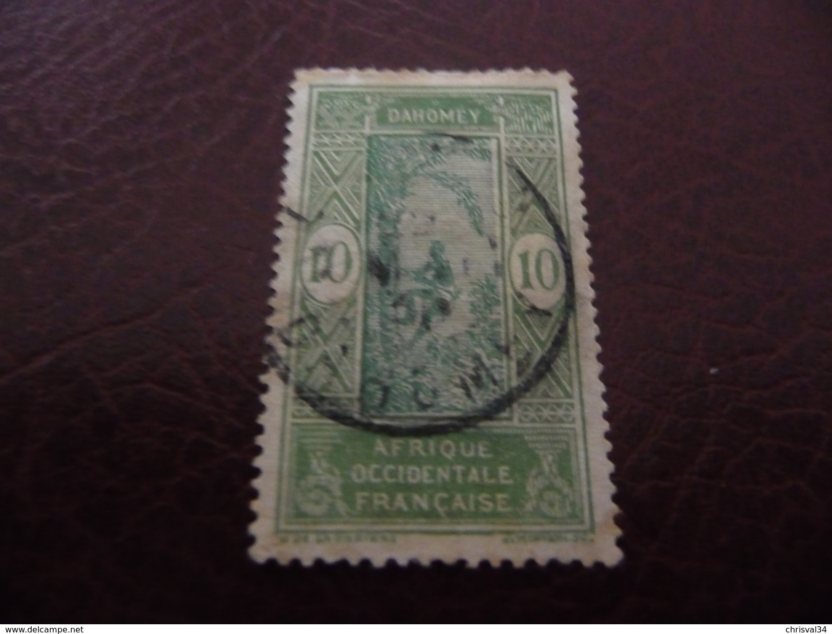 TIMBRE   DAHOMEY   N  62  COTE   0,80  EUROS   OBLITERE - Used Stamps