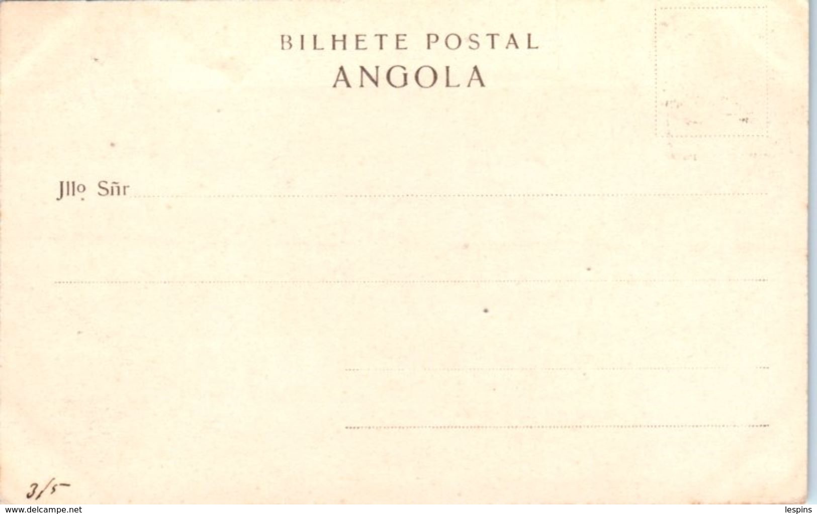 AFRIQUE -- ANGOLA -- MOSSAMEDES - Angola