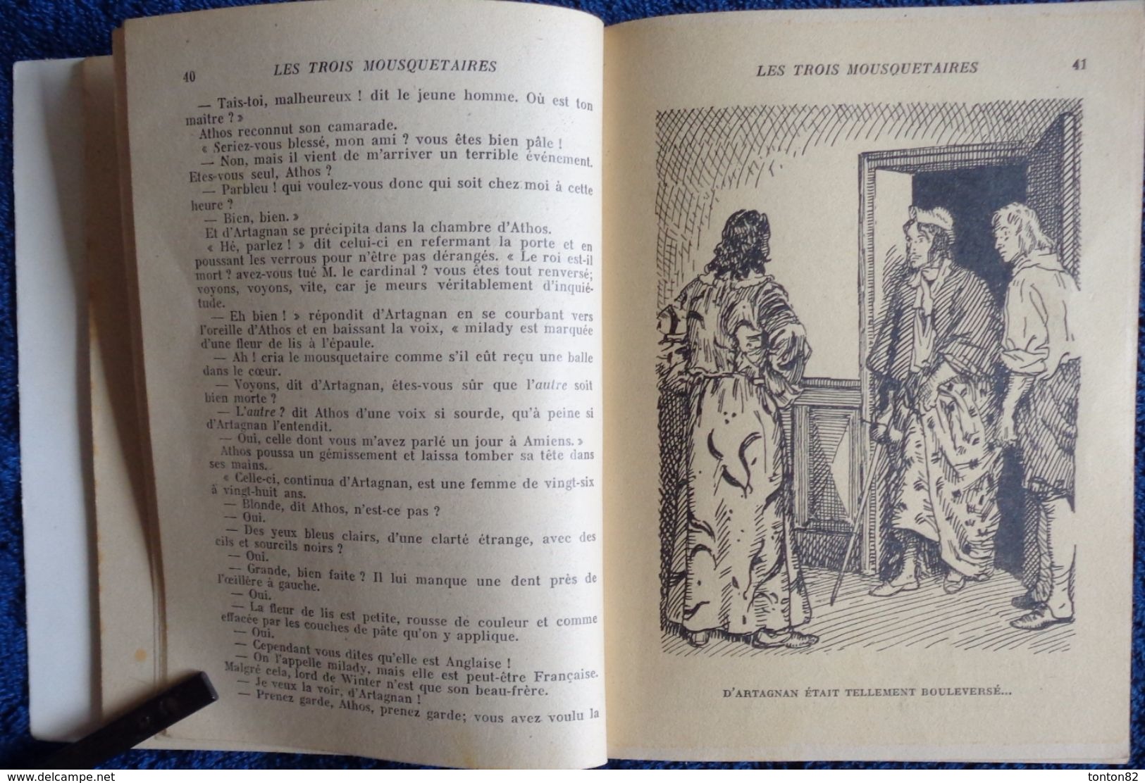 Alexandre Dumas - Les Trois Mousquetaires ( Tome II ) - Bibliothèque De La Jeunesse - ( 1951 ) . - Bibliotheque De La Jeunesse