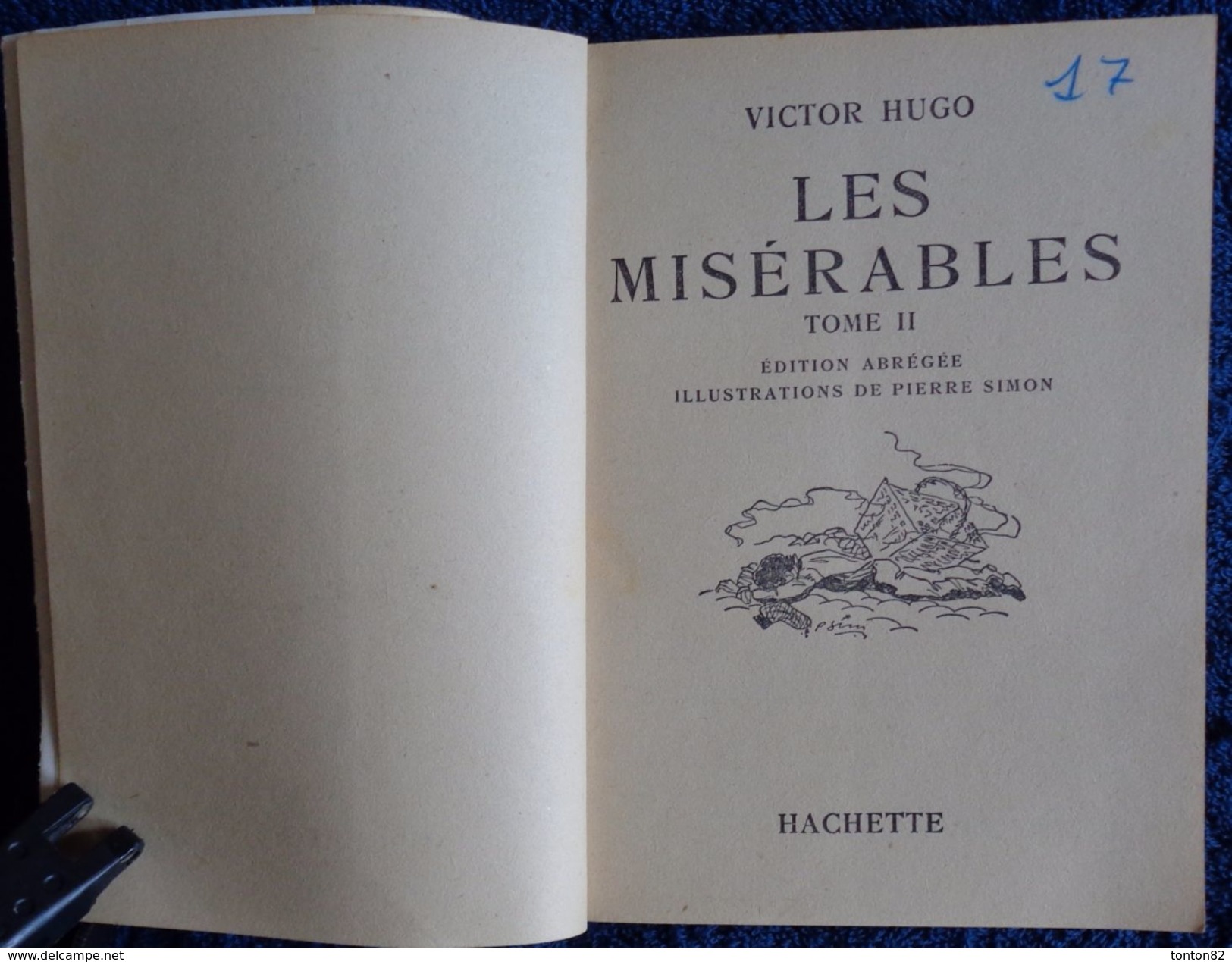 Victor Hugo - Les Misérables ( Tome II ) - Bibliothèque De La Jeunesse - ( 1950 ) . - Bibliothèque De La Jeunesse