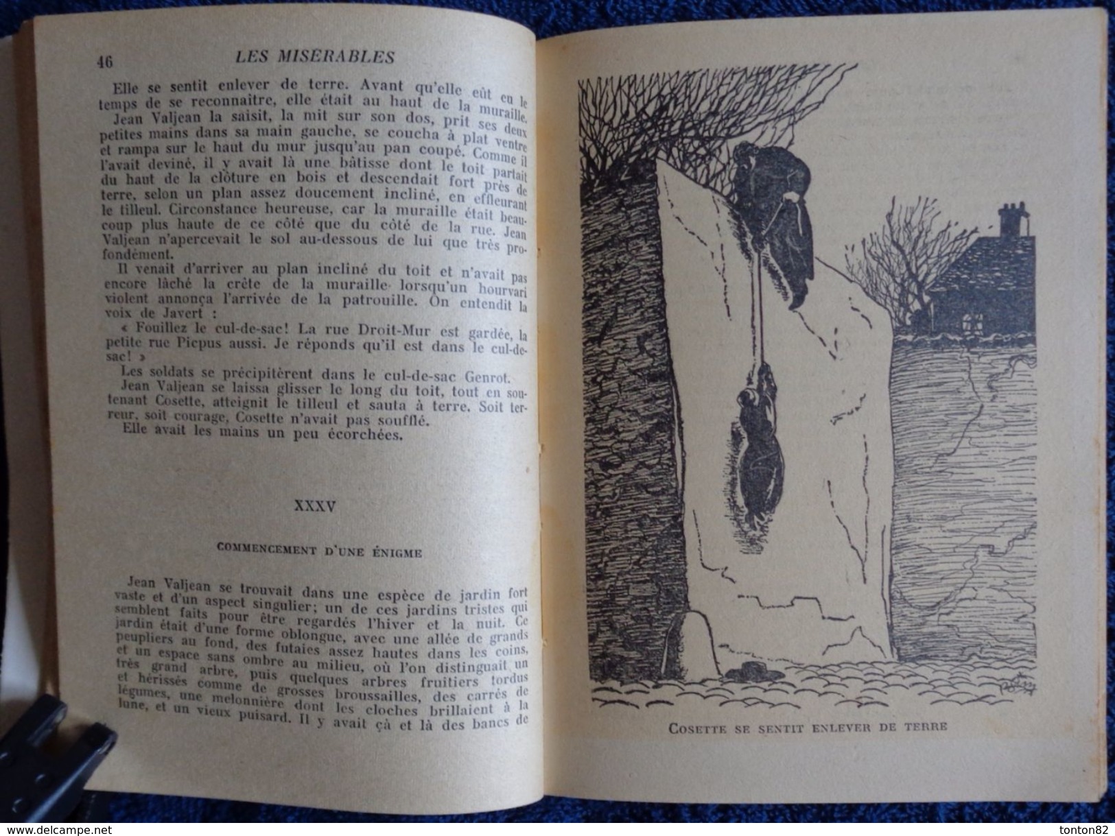 Victor Hugo - Les Misérables ( Tome II ) - Bibliothèque De La Jeunesse - ( 1950 ) . - Bibliotheque De La Jeunesse