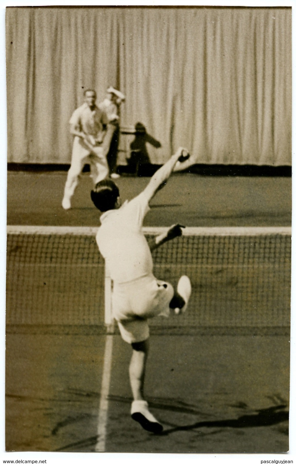 PHOTO TENNIS ROLAND GARROS 1937 - ILTC GRANDE BRETAGNE / FRANCE - Autres & Non Classés