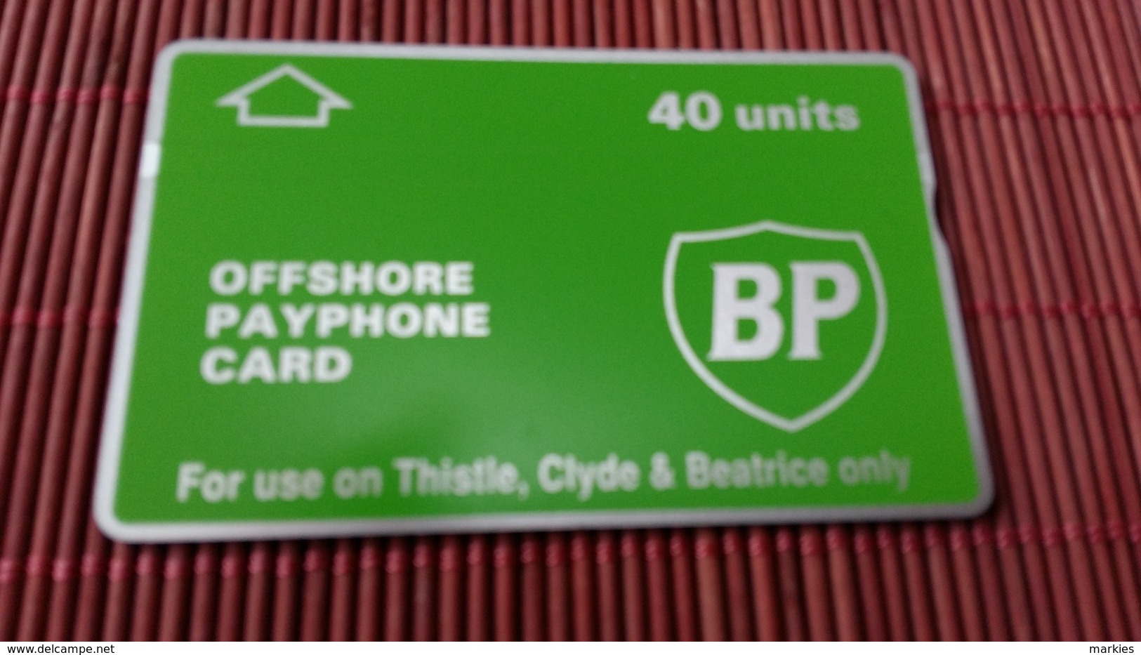 Phonecard UK BP 007 D Used Rare - Autres & Non Classés