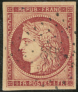 No 6c, Obl Pc. - TB - 1849-1850 Ceres