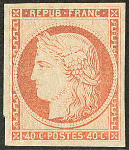 ** Réimpression. No 5h, Très Frais. - TB - 1849-1850 Ceres