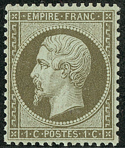 * No 19b, Nuance Foncée. - TB - 1862 Napoleon III